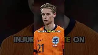 De Jong is Injured?🤬💙❤️ #youtubeshorts #fcbarcelona #barcelona #shorts