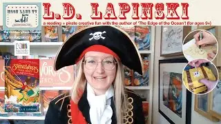 &lsquo;The Edge of the Ocean&rsquo; reading and pirate activities with author LD Lapinski (for ages 9+)