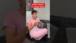 Kinder damals vs. Kinder heute😂 itsofficialmarco