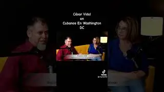 C&eacute;sar Vidal Manzanares en Cubanos en Washington DC #cuba #cubadeluto #freecuba #11j #cubadecide