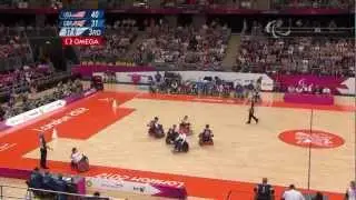 Wheelchair Rugby - USA versus GBR - LIVE - 2012 London Paralympic Games