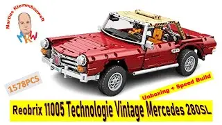 Reobrix Techologie 11005 Vintage Mercedes 280SL Speed Build