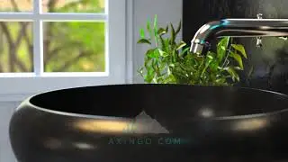 Black Granite Stone Sink From Axingo.com