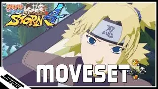 Naruto Ultimate Ninja Storm 4 - Temari COMPLETE Moveset