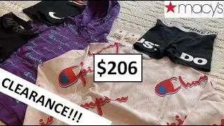 AMAZING $206 MACYS HAUL! MACY&rsquo;S CLEARANCE! MACY&rsquo;S SALE! MACY&rsquo;S SHOPPING HAUL! MACY&rsquo;S CLOTHING HAUL!
