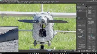 Military Drone 3ds max SubD Modeling