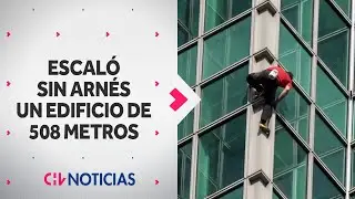 LA HAZAÑA de Alex Honnold, el estadounidense que escaló más de 500 metros sin protección
