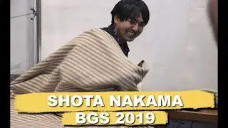 Shota Nakama no estande do #VGDBnaBGS 2019