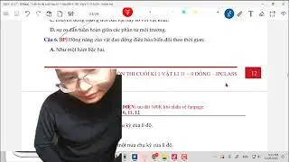 KHÓA ÔN THI HỌC KÌ I - ĐỀ SỐ 08: | Khóa 2k9 - Vật lí 11 | IPclass