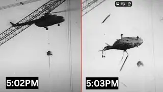 El Helicóptero que Cayo Dentro del Reactor 4 de Chernobyl - 1986