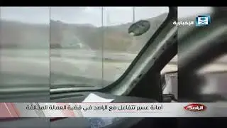 الراصد - أمانة عسير تتفاعل مع الراصد في قضية العمالة المخالفة