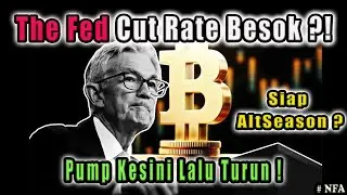 Bitcoin Update 🚨 Fed Cut Rate Besok? Kapan Altcoin Pump Lagi? Prediksi Analisis Crypto Hari Ini