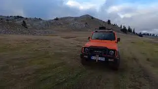 Suzuki Samurai 1.3 climbing  to 2300 meters altitude