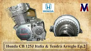 Honda CB 125J Italia & Desmontamos Distribución Ep.2
