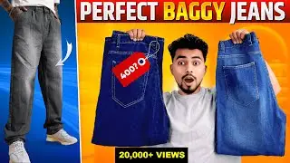 BAGGY Jeans Starting ₹600🔥 | Must Have Jeans For Men | Jeans For College GUYS