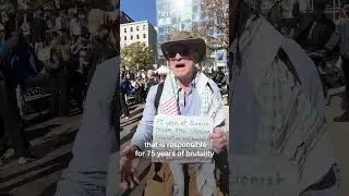 Jewish Americans join massive pro-Palestine protest in US capital