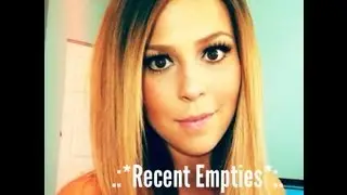 Recent Empty Products/Products I've used up