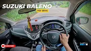 POV Drive | MarutiSuzuki Baleno | Diesel Manual | Best Hatchback | Kerala Road | Jonnxoo