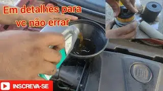 COMO TROCAR ÓLEO E FILTRO DO MOTOR 1.6 E-TORQ GRAND SIENA