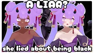 THIS VTUBER IS PRETENDING TO BE BLACK