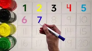 one two three caunting colour, 123 counting number, ek do tin, 1 to 100 number, colour full 123