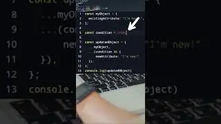 JavaScript Quick Tip: Conditionally Add Object Attributes with Spread Operator!  #JavaScript #Shorts