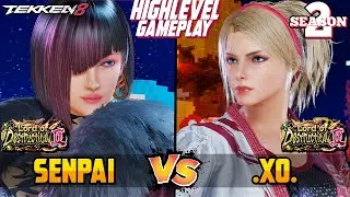 T8 &ndash; SENPAI RELAX (Anna Williams) vs .XO. (Lidia) &ndash; Tekken 8 High Level Gameplay