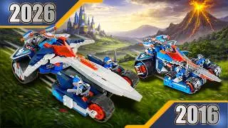 Сборка Rumble Blade (LEGO Nexo Knights)