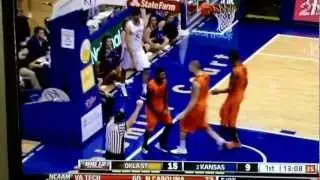 Marcus Smart dunk on Jeff Withey