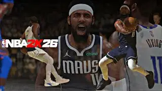 NBA 2k26 Kyrie Irving Realistic plays Highlights | authentic movements 