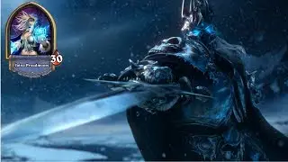 Hearthstone: The Lich King with Mage Deck