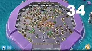 Boom Beach │MEGA CRAB STAGE 34 │МЕГА КРАБ СТАДИЯ 34