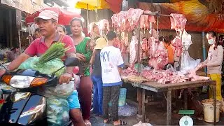 Phnom Penh Morning Market | Small Toul Sangkae Market