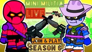 Mini Militia Live Stream ! Fun & Enjoy with Gaming Villaz ! Road To 1.09k ❤ 2021 ❤