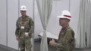 Meadowlands Expo Center is now a Field Medical Station