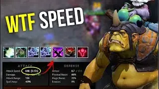 INSANE ATTACK SPEED - Alchemist Speed Build 1K GPM by InYourdreaM | Dota 2
