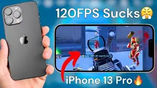 iPhone 13 Pro 120FPS BGMI TEST 🤯 New Update PUBG MOBILE
