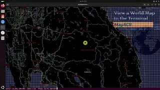 MapSCII &ndash; The World Map In Your Terminal