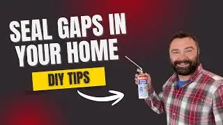 How to Seal Up Gaps and Cracks in Your Home |  Loctite® Tite Foam™ | $250 Lowes Gift Card Giveaway