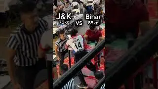 J&K vs BIHAR armwrestling