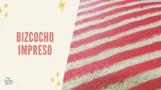 Bizcocho impreso