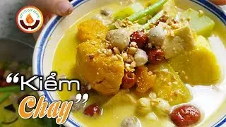 Canh Kiểm Chay | Rau Củ Quả Nấu Nước Cốt Dừa | Hương Vị Ngày Tết