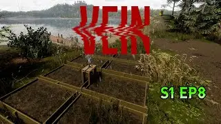Long Term Food & Water Started, Wells, Crops Plots and Battery Chargers 💧⚡ | Vein Gameplay S1 Ep8