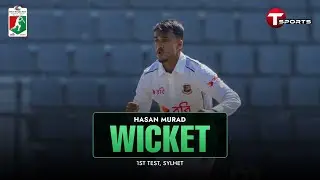 Hasan Murad strikes again! Tucker stumped by a beauty! 💥| BAN vs IRE | 1st Test | T Sports