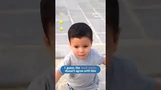 Baby Scared by Bagpipe