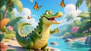 Crocodile Song – Fun Animal Song for Kids