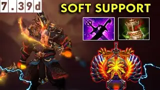 Ember Spirit 🔥 Immortal Soft Support  - Dota 2 Patch 7.39d Pro Pub Gameplay