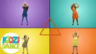 Shapes Song | Dance with Shapes | #Kidzigo