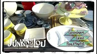 Thrift with me at Greenlawn Grove Flea Market