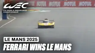 Kubica Crosses the Line and Ferrari Wins Le Mans! | 24 Hour Le Mans 2025 | FIA WEC